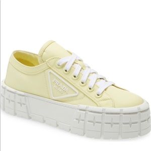 SOLD! 🙌🏽🙌🏽PRADA Double Wheel nylon gabardine sneakers - NIB - EU 37.5